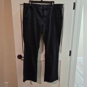 Tommy Hilfiger Black Denim Jeans with Red Stitching